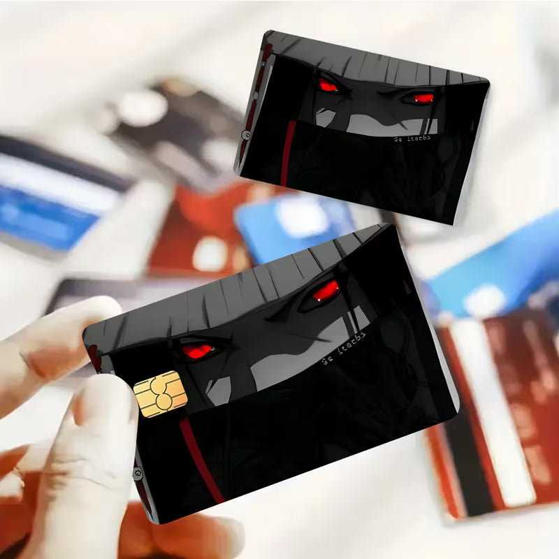 Naruto Credit card sticker set