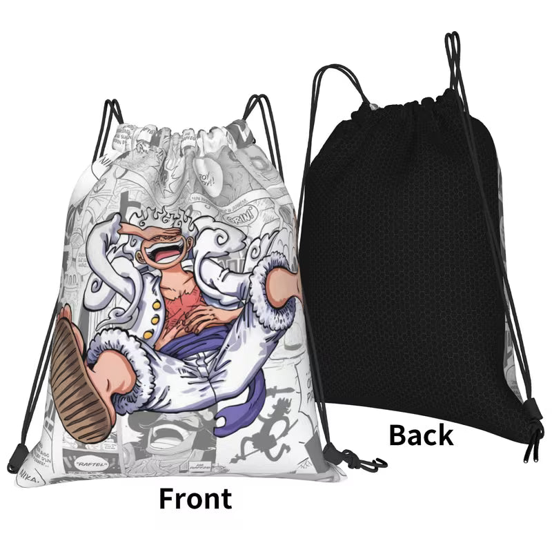 One Piece Gear 5 Luffy Drawstring Fitness bag