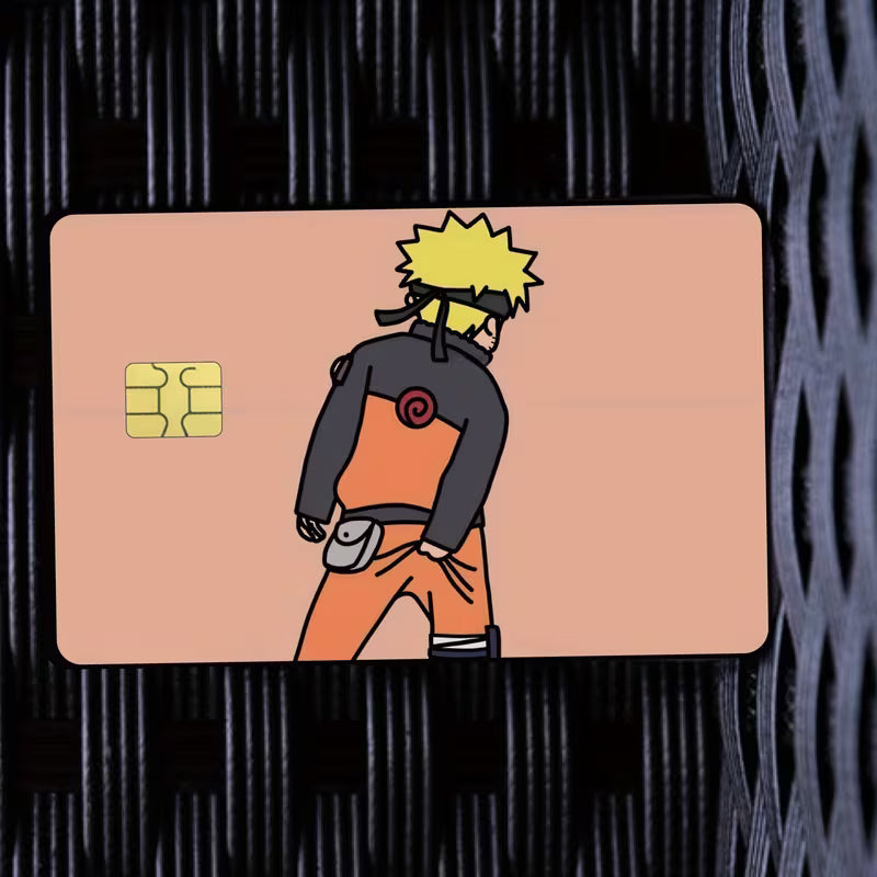 Naruto Credit card sticker set
