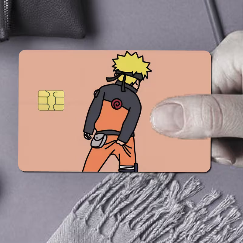 Naruto Credit card sticker set
